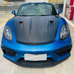 Cho Porsche 981 Cayman Boxster phía trước môi Spoiler và khuếch tán phía sau nâng cấp phong cách tiêm đúc PP vật liệu cơ thể <span class=keywords><strong>Kit</strong></span> - Product Image 4