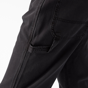 Pantalon de travail Eisenhower en toile multi-poches pour homme, décontracté, droit, taille mi-haute, lourd, anti-froissement, style canard, pour charpentier - Product Image 6
