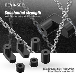 Kit de Elevación de Alerón Trasero de Aluminio BEVINSEE MK7 MK8 para Ford <span class=keywords><strong>Fiesta</strong></span> <span class=keywords><strong>ST</strong></span> 2017-2021 <span class=keywords><strong>2022</strong></span> 2023 - Product Image 3