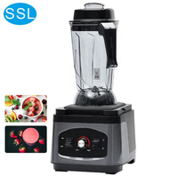 Multifunctionele 2.5L Smoothie Industriële Zware Duty1680W Blender Machine Commerciële Blender Voor Restaurant