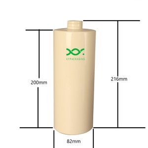 Xypackaging 32 410 1000ml 1L 33.8oz rỗng Pet pcr xi lanh lỏng xà phòng Dispenser chai dầu gội đầu với màn hình in ấn - Product Image 6