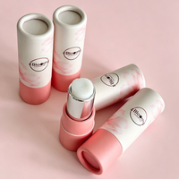 Emballage personnalisé en tube de carton kraft torsadé, tube en carton pour rouge à lèvres