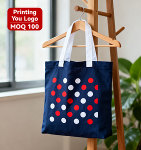 Sac fourre-tout personnalisé en usine avec logo, sac en toile de coton bio écologique, logo personnalisé - Product Image 3