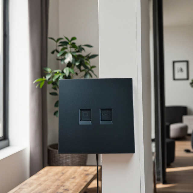 Wall Rj45 Socket Black Face Plate Uk Type 86 Keystone Faceplate With Rj45 Outlet 2 Port Modular Jack 86*86mm Wall Faceplate Rj45