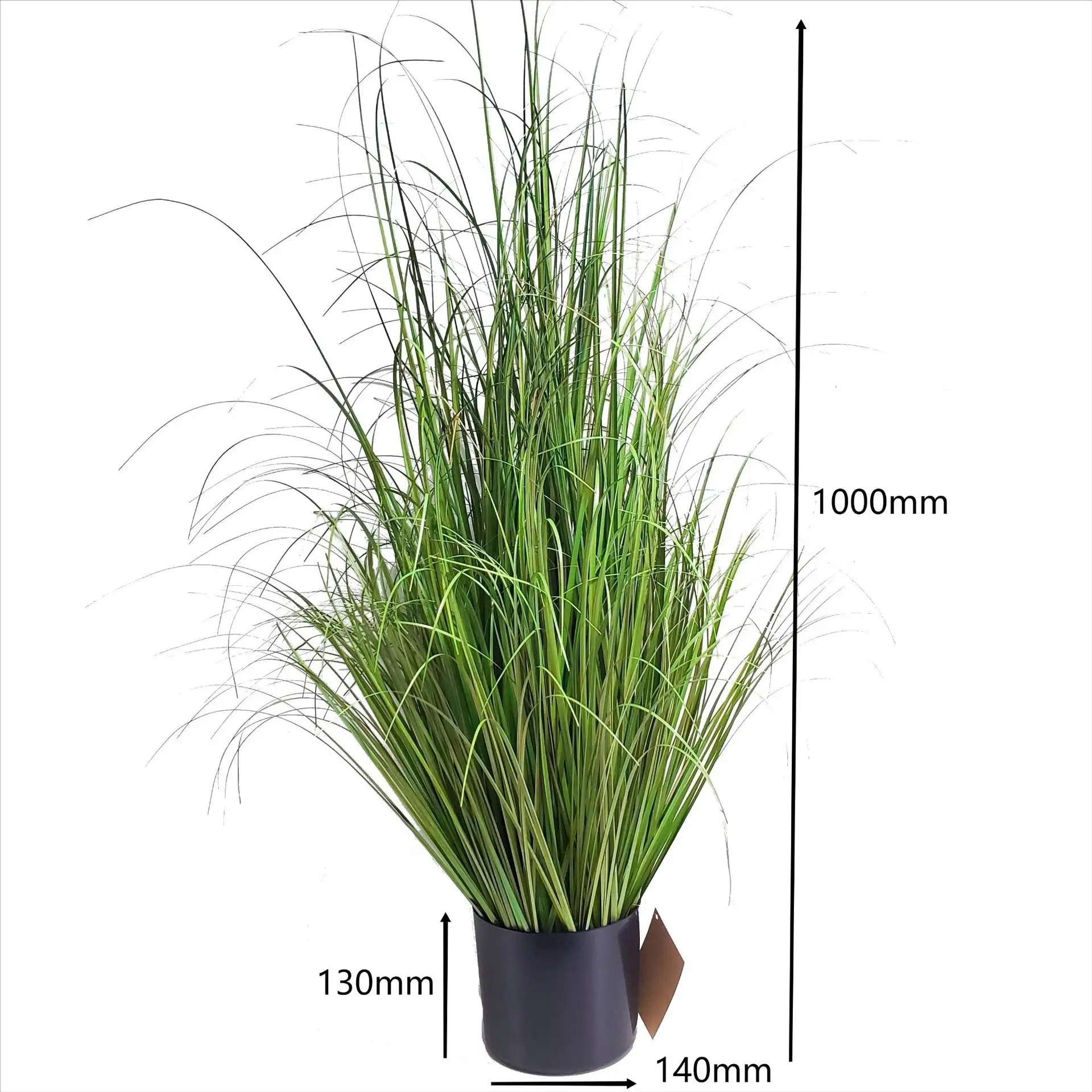 Senmasine 100cm Faux Potted Plants Garden Office Decoration High Simulation Leaves Green Artificial Onion Grass In Plastic Pot