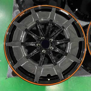 Jantes de voiture en fibre de carbone forgées pour Mercedes Benz Babus G63 <span class=keywords><strong>AMG</strong></span> BMW Porsche, 15-26 pouces, 5*112 5*120 5*130 - Product Image 2