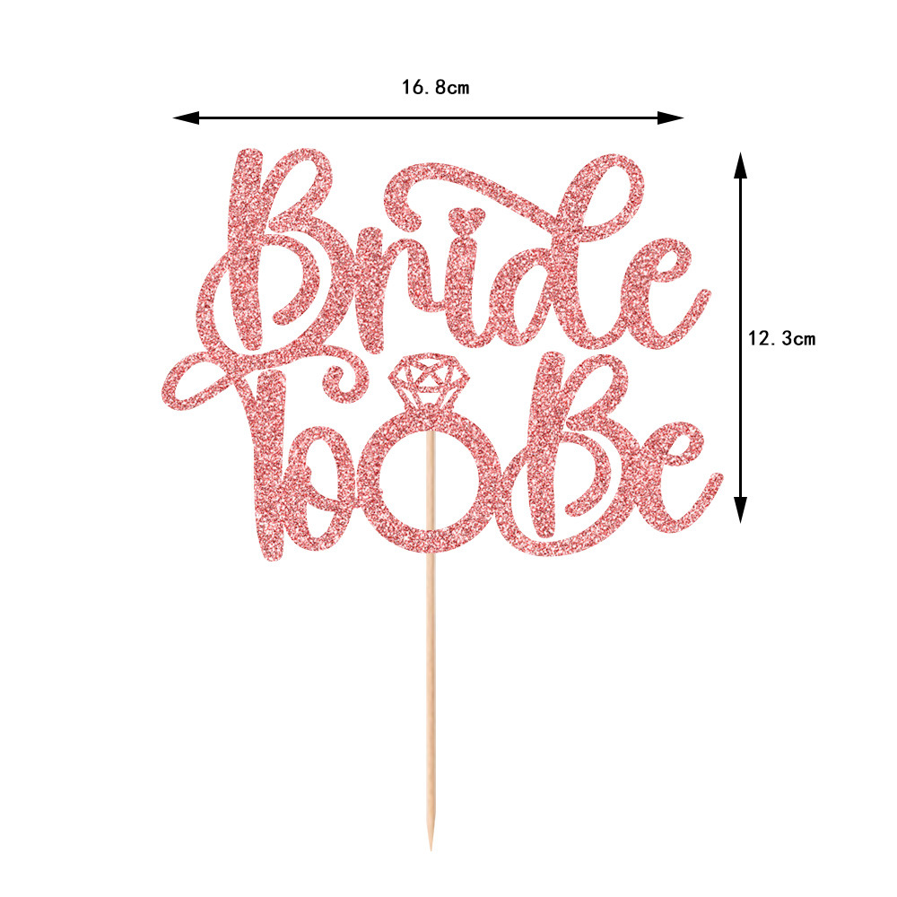 Topper per torta rosa - 1 pz