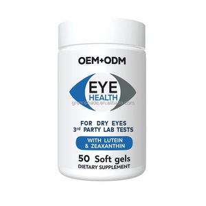 OEM متلازمة العين الجافة كبسولات فيتامين لينة تحتوي على لوتين وزياكسانثين - Product Image 1