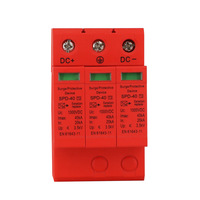 Parafoudre DC photovoltaïque SPD, Disjoncteur 40kA 2P40KA/3P40KA 1000V pour alimentation électrique