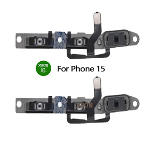 For <strong>iPhone</strong> 15 Compatible Power On/Off &amp; Mute Volume <strong>Button</strong> Side Switch Mobile Phone <strong>Flex</strong> Cable for Convenient Navigation - Product Image 1