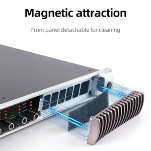 Haute qualité 1U haute puissance 4 canaux 1300Watts amplificateur professionnel numérique de classe D pour la performance de scène de <span class=keywords><strong>Concert</strong></span> d'église - Product Image 3