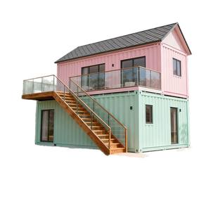 Villa mobile préfabriquée à deux étages en acier léger pour construction temporaire en milieu rural, montage rapide LCL, conteneur habitable mobile - Product Image 5