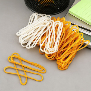 Büyük Sarı Lastik Bantlar Yüksek Esneklikte Gerdirilebilir Doğal Kauçuk Halkalar Durian Sebzeleri Nakit Paketleme İçin - Product Image 5