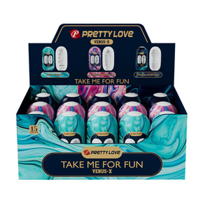 <span class=keywords><strong>PRETTYLOVE</strong></span>-Jouets Sexuels pour Masturbation Masculine Double Face, Mini Masturbateur d'Entraînement pour Hommes - Product Image 1