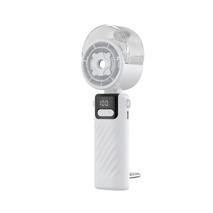 Ventilador de mano con pulverizador de turbina, miniventilador plegable portátil USB para uso en exteriores - Product Image 5