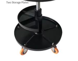 Creeper de réparation de voiture Mobile à hauteur réglable professionnel Rotation à 360 degrés <span class=keywords><strong>Double</strong></span> outil rouleau équipement de réparation de carrosserie sur chenilles - Product Image 3