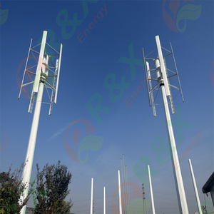 เครื่องกำเนิดไฟฟ้าเสียงเบา 380v 220v 100kw 50kw 30kw 20kw 10kw กังหันลมแบบตั้งสำหรับบ้าน RX-HV 220v 380v ผู้ผลิตเครื่องกำเนิดไฟฟ้าพลังงานลม - Product Image 2