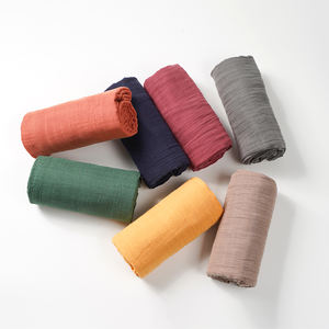 47*47 "(120*120ซม.) 100% ผ้าฝ้ายออร์แกนิกระบายอากาศผ้าห่มผ้ามัสลินห่อตัวผ้ากอซสำหรับเด็กทารกแรกเกิด - Product Image 6