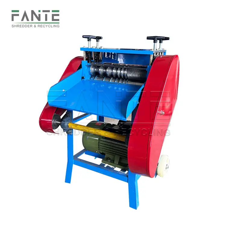 High Quality With Low Price Automatic Waste Copper Wire Stripping Recycling Machine Copper Cable Peeling Machines