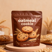Op maat gemaakte voedselveilige vochtbestendige staande pouches met ritssluiting voor verpakkingen van melk, gelei, chocolade, aardbeien, fruitsalade