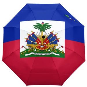 Parapluie de voyage pliable portable à ouverture/fermeture automatique, personnalisé avec impression UV, haute qualité, avec panneaux personnalisés, vente en gros - Product Image 4