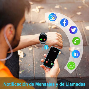 Smartwatch SK40 2025 di Alta Qualità per Uomo, 315mAh, per Sport BT, con 3 Cinturini, Display da 1,53 Pollici, Android - Product Image 5