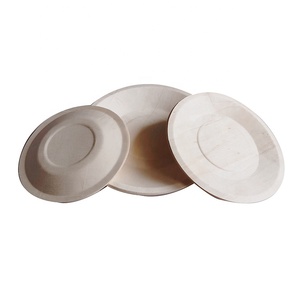 Venta al por mayor sano respetuoso del medio ambiente desechables de madera Natural de madera de la placa platos - Product Image 5