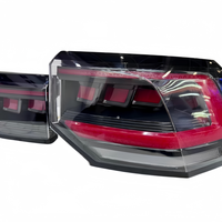 Feux arrière LED haute performance avec lentille rouge, feux de jour (DRL) et clignotants séquentiels pour Golf 8 8.5 Mk8 Mk8.5 2021-2024
