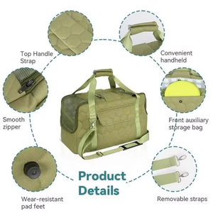 Bolsa de Transporte Plegable para Perros, Personalizada, con Certificación BSCI, Impermeable, para Viajes, Uso en Exteriores, Portátil, Apta para Avión - Product Image 3