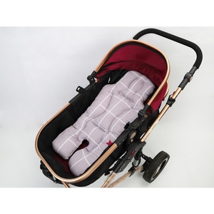 Portabebés Cochecito de bebé Almohadilla gruesa Cubierta de asiento de coche Infantil Reversible Algodón Recién nacido <span class=keywords><strong>Cabeza</strong></span> Cuerpo Soporte Cojín - Product Image 2