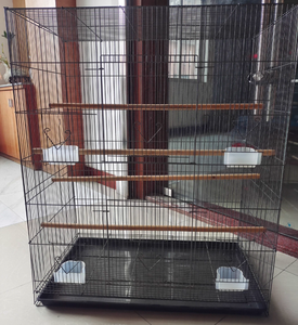 Gabbia di Grande Successo per Pappagalli Canarini Voliera di Grandi Dimensioni per Allevamento Uccelli con Porta Laterale - Product Image 6