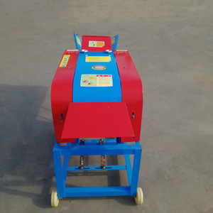 Chaff Cutter Straw Crusher 2 <b>Rollers</b> 6 <b>Blades</b> Electric Single Phase Feed Processing Machine For Cattle Sheep - Product Image 2