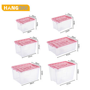 ملابس عالية الجودة أشتات البلاستيك pp إزالة بكرة صناديق صناديق التخزين - Product Image 3