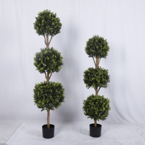 Faux <span class=keywords><strong>Bonsai</strong></span> Tree Artificial Topiary Trees Plantas <span class=keywords><strong>Cedro</strong></span> verde Ciprés Boxwood <span class=keywords><strong>Bonsai</strong></span> - Product Image 3