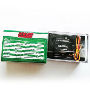 Kingmax C507 4.9Kg Kỹ Thuật Số Thép Bánh Răng Mini Cánh <span class=keywords><strong>Servo</strong></span> 8Mm Mỏng CNC Cho RC Máy Bay Máy Bay Sailplane Tàu Lượn Bay Không Người Lái Cả Cạnh Tranh - Product Image 4