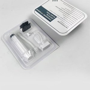 VAAWEIMEI 25D Seringue d'injection de cristal de vanadium-titane sans aiguille, tube <span class=keywords><strong>jetable</strong></span>, soin du visage photonique, <span class=keywords><strong>restauration</strong></span> cutanée, eau - Product Image 2