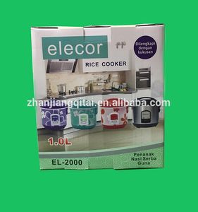 Autocuiseur — <span class=keywords><strong>cuiseur</strong></span> à <span class=keywords><strong>riz</strong></span> XIshi, <span class=keywords><strong>cuiseur</strong></span> de <span class=keywords><strong>riz</strong></span> de luxe, élégant, de couleur rouge, avec imprimé de fleurs, 2 <span class=keywords><strong>litres</strong></span>, avec pot intérieur antiadhésif - Product Image 6