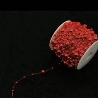 Guirlande de perles en plastique moderne à haute brillance, mélange de perles, élégante, pour décoration d'arche de mariage, réutilisable et durable, directement de l'usine