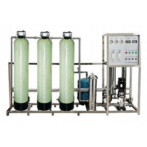 เครื่องกรองน้ำ <span class=keywords><strong>RO</strong></span> FRP 750 ลิตร/ชม. พร้อมปั๊ม รับประกัน 1 ปี อุปกรณ์กรองน้ำดื่มเชิงพาณิชย์สำหรับโรงเรียน สำนักงาน และโรงงาน - Product Image 3