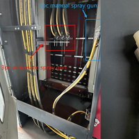 Machine de sablage vertical automatique CNC pour le traitement du verre décoratif dépoli sans poussière CE