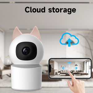 3MP détection intelligente du son et de l'homme sans fil bébé caméra pour animaux de compagnie audio bidirectionnel <span class=keywords><strong>babyphone</strong></span> 360 sécurité à domicile wifi vidéo <span class=keywords><strong>babyphone</strong></span> - Product Image 5