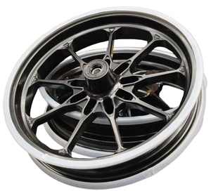 Rines de Aluminio Grabados por CNC para Honda Giorno - 122.5J/122.15J, Ligeros, Personalizados, Resistentes al Clima Tropical - Product Image 1