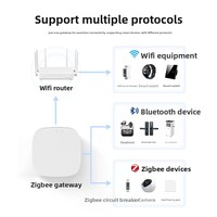 Aplicación Smart Home Zigbee Gateway Wi-Fi Control remoto inalámbrico OLED PC para garaje al aire libre Hotel Automatización Tuya Home Automation