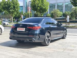 La berline <span class=keywords><strong>sport</strong></span> de nuit haut de gamme 2022 <span class=keywords><strong>Mercedes</strong></span>-Ben-z C260L est un modèle de direction à virage à gauche vert turquoise 1.5T - Product Image 4