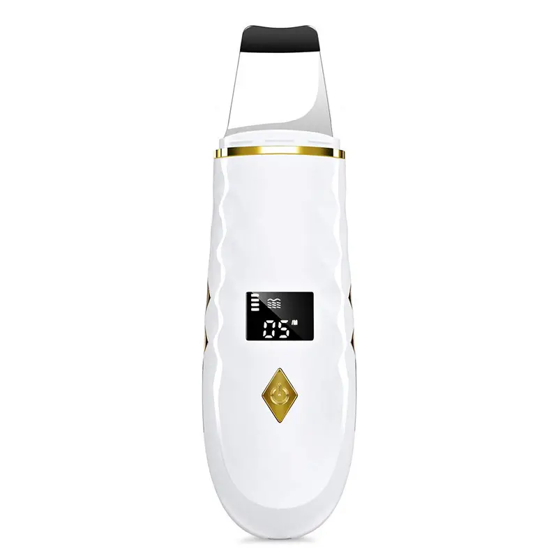 4 в 1 для удаления угрей очиститель пор Электрический лица лопаточка ультразвуковой прибор с косметическим скруббер