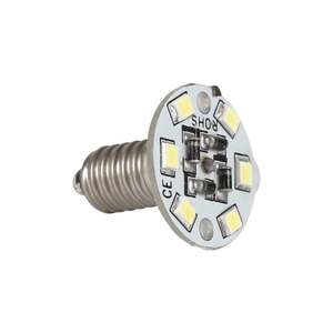 Mini <span class=keywords><strong>E10</strong></span> vui chơi giải trí <span class=keywords><strong>LED</strong></span> AC24V Mono Màu 22mm đường kính 9 SMD 2835 360 độ chiếu sáng công viên giải trí đi xe ánh sáng - Product Image 3