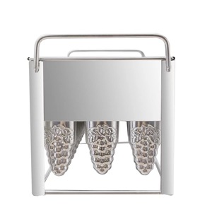Nuevo Molde para Helados de Acero Inoxidable 304 de Grado Alimenticio para Uso Doméstico, Diseño en Forma de Uva, para Hacer Helados, Barras de Helado y Postres Congelados - Product Image 1