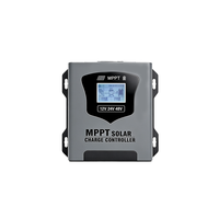 Contrôleur de charge solaire MPPT 30A 60A 120A avec écran LCD, efficacité de 97%, RS485/WiFi, 450V max PV, 23040W hors réseau, charge 12V-96V