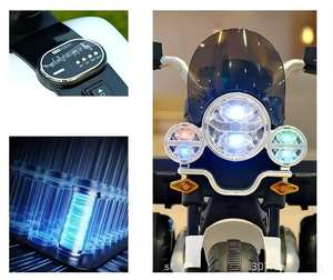 Motor Listrik Premium PP untuk Anak, Mobil Aki Isi Ulang dengan Remote Control, Kursi, Desain <span class=keywords><strong>3</strong></span> Roda, untuk Anak Laki-laki dan Perempuan Usia <span class=keywords><strong>2</strong></span>-13 Tahun - Product Image 5