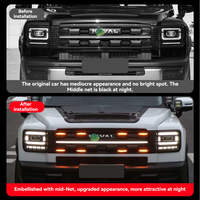 Nouvelles feux LED ambre pour calandre avant, compatibles avec les accessoires Haval H7/V7 2026+